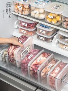 Nakaya Nhập Khẩu Nhật Bản Thực Phẩm Tủ Lạnh Hộp Bảo Quản Bộ Bảo Quản Trái Cây Hộp Đựng Thịt Đóng Băng Hộp Nhà Bếp Tổ Chức