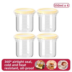 YYIEDERNG | Freezer Safe Glass Storage Container