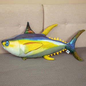 Tuna Fish Pillow Cushion Children Birthday Christmas Gift Stuffed Plush Toys