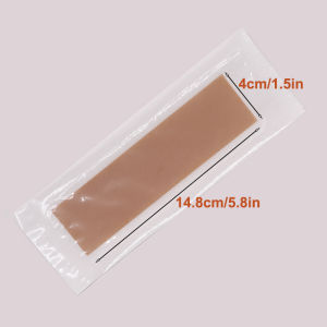 Flexible Silicone Gel Adhesive Tape Roll – Silicone Scar Management Sheets Self-Adhesive Reusable Skin Toned for Chest & Body