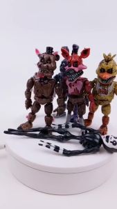 Fnaf Figure Five Night At Freddy Set 10cm Mainan Anak Topper Cake