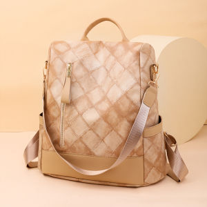 TANFAN | Anti-theft Convertible Soft Leather Backpack Fashion Trend for Students and Moms