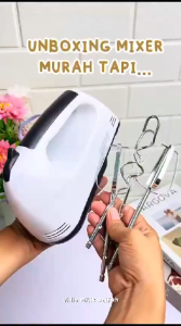 Hand Mixer 7 Speed - Kocokan Adonan Telur 7 Speeds Elektrik Serbaguna