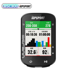 XMSJ | Máy Tính GPS Xe Đạp Không Dây IGPSPORT BSC300T Màn Hình Cảm Ứng Màu Đồng Hồ Đo Tốc Độ Xe Đạp Với Chức Năng Dẫn Đường Bản Đồ Cảm Biến Nhịp Đạp Và Cảm Biến Nhịp Tim ANT+