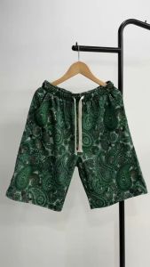 Smile_Home กางเกงขาสั้นแฟชั่นน่ารัก สามารถสวมใส่ได้ทั้งชายหญิง ลวดลายสมัยใหม่ใส่สบาย QC-DK8015