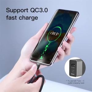NNBILI 120W Sạc Nhanh USB C Sang USB Type C Cáp PD Sạc Nhanh Chất Lượng Cao Bện Cho iPhone Xiaomi Samsung 17 Plus Pro Max
