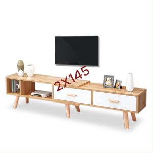 Kệ tivi thiết kế độc đáo có chiều dài tùy ý thay đổi theo nhu cầu 2X Decor- 2X145