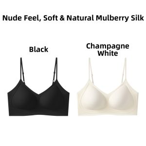 MiiOW | Nude Pink Strap Slimming Supportive Light Summer Backless Seamless Bra