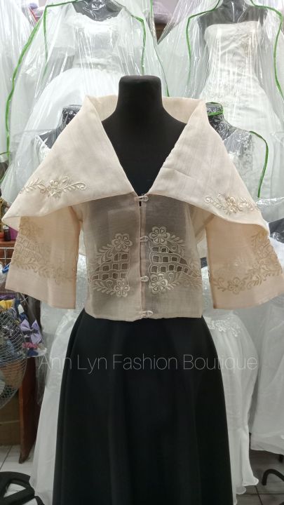 Modern Filipiniana Maria Clara Top | Lazada PH