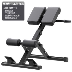 เก้าอี้โรมันสำหรับใช้ในบ้าน ออกกำลังกายแบบปรับได้ กระดูกสันหลัง กล้ามเนื้อท้อง ออกกำลังกายแบบหลายช่องทาง อุปกรณ์ออกกำลังกายแบบมืออาชีพ