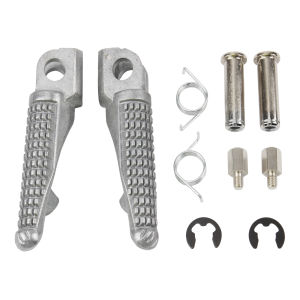 For Kawasaki ZX6R ZX636 ZX9R ZX10R ZX14 ZX-14 Z750 Z1000 ZZR1200 Motorcycle Front Footrests Foot pegs Accessories