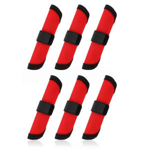 6pcs Fishing Lure Covers Rod Sleeves Hook Wraps to Keep Fishermen Fishing Safe Lure Guard for Fishing Rod Lure Wraps Baits