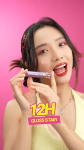 [Limited Edition] DAZZLE ME X SmileyWorld Ink-Gloss Lip Tint 12H Gloss Stain KIssproof & Waterproof 2.5ml