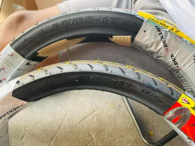 Dunlop TL900 vỏ trước 70/80-17 vỏ sau 80/80-17