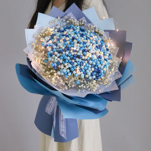 Graduation Season Handmade Star Bouquet DIY Material Kit Creative Gift for Girls Girlfriend Birthday Expression of Love