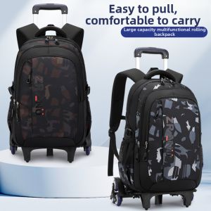 DDOO | Waterproof Detachable Wheeled Backpack