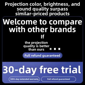  INAYOU |Daytime Use High-Definition Home Projector 4K Decoding 8K Decoding