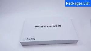 16Inch Portable monitor 2.5K Touchscreen Display device 100%sRGB 400NIT IPS Used in Laptop Xbox PS4/5 Swicth