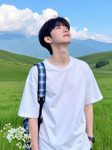 เสื้อยืดคอกลมแขนสั้นผ้าฝ้ายแท้สไตล์อเมริกันสำหรับผู้ชาย KZDALL Original Design แฟชั่นฤดูร้อน เสื้อยืดที่สวมใส่ได้หลากหลาย