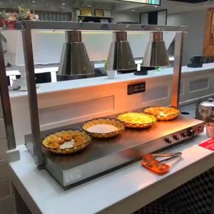 HEJI CommercialHeating Lamp Food Warmer Food Lamp Warmer Food Warmer Lamp Buffet Food Warmer Heat Lamp Food Lamp Warmer Insulation Catering Food Warming Buffet Table Warming Lamp Restaurant