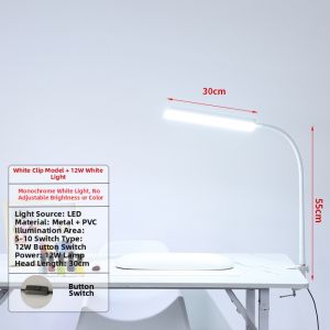 Professional Beauty Nail LED Cold Light Super Bright Desk Clamp Lamp