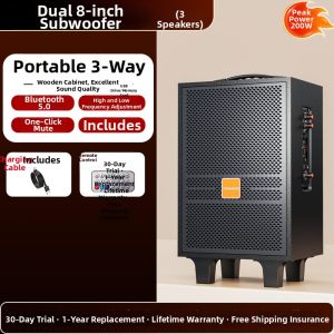 HUABAO | Large Volume Powerful Bluetooth Outdoor Speakers