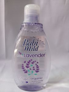 Tắm gội babi mild Sakura lavender 180g