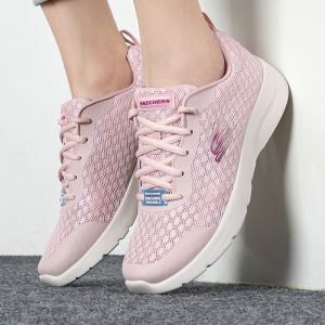 Skechers | Giày Thể Thao Thông Hơi Màu Hồng