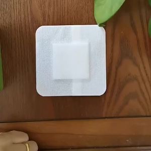 20PCS Wound Dressings Breathable Edge Gauze Pads Latex Free Bandages Self-adhesive Wound Dressings