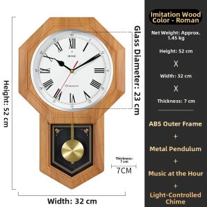 Hense | Quiet Retro Quartz Clock Reporting