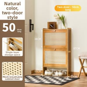 Space-Saving Large Capacity Home Shoe Rack