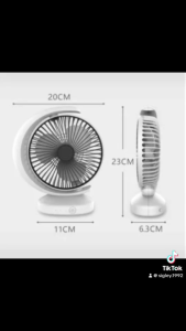 Folding Fan with Led Light 5590 Rechargeable Fan
