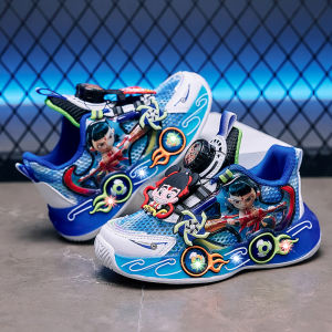 KUOBURENSHENG | Waterproof Luminescent Breathable Kids Shoes