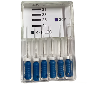 10box Dental Hand Use K-Files 21/25mm Stainless Steel Endodontic Root Canal Files Dentist Tools Dental Files Lab Equipment