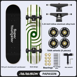 SUPER YOUNGSTER | Adult & Kids Beginner Skateboard for Girls & Boys 4-Wheel Skateboard