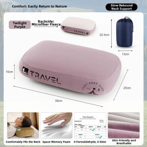 OSEAGLE | Cervical Support Foldable Memory Foam Pillow