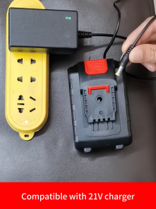 Universal battery charger 21V two-pin plug power tools 18-21V batteries Linear charger for power tool batteries 2A/1A fast charger power tools electric drills Wrenches grinders chainsaws