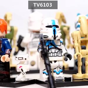 lego star wars clone Star Wars Clone Trooper Ahsoka Tano Building Blocks