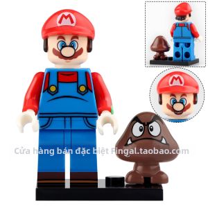 Đồ Chơi Lắp Ráp Hình Tượng Thợ Sửa Ống Nước Super Mario