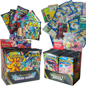 Bandai | Pokemon English TCG Mega Evolution Perfect Order Booster Box Rare Holographic Trading Cards Collectible Card Collection Gift