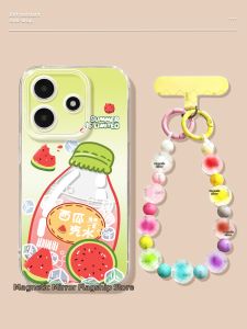 CIJING | Transparent Cartoon Watermelon Colored Soft Silicone Case for Xiaomi Redmi
