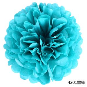 5pcs 15cm Multicolor Tissue Paper Pompoms Wedding Decorative Paper Flowers Ball Baby Shower Birthday Party Decor Paper Pom Poms