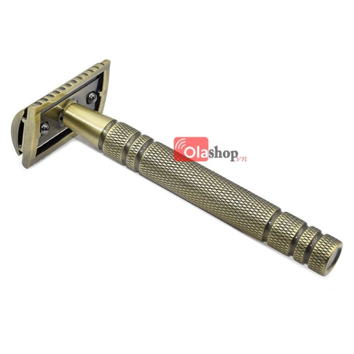 Dao cạo râu cổ điển cao cấp đồng nguyên khối | Lazada.vn
