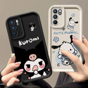 Cute Personality Kuroko Phone Case for OPPO A16 4G Korean Girl Creative Cartoon Silicone Protective Cover Anti-Fall