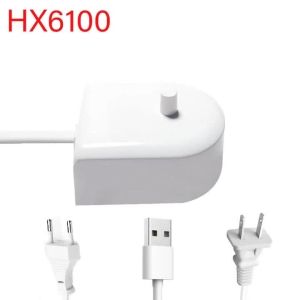 For Philips Toothbrush HX8111 HX8141 HX8140 HX8211 HX8281 EU/US/USB Replace Plug HX6100 Electric Toothbrush Charger