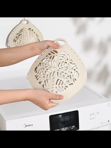 Silicone Bra Lingerie Laundry Bag With Zipper | Anti-Deformation Washing Bag Beg Dobi Lingerie Bra 硅胶内衣洗护袋