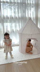 Mamamo เต็นท์ปราสาท เต็นท์กระโจม กระโจมเด็ก บ้านเด็ก บ้านของเล่น พร้อมส่ง