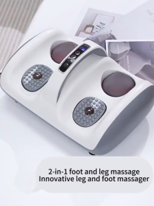 Srabuy Foot Shaking Massage Electric Feet Shiatsu Massager With Vibration Heat and Leg Shaking