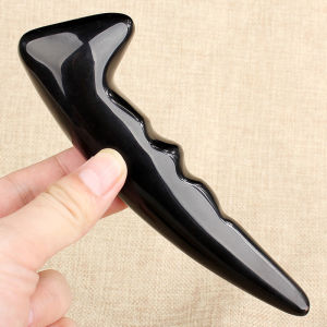 Home Use Bull Horn Acupoint Massage Stick Foot Reflexology Therapy Device Meridian Unblocking Tendon Release Stick