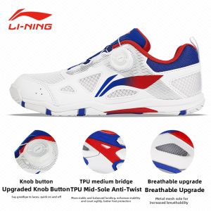 Li-Ning | Lightweight Slip-Resistant Shock Absorption Table Tennis Shoes